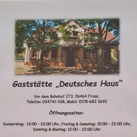 Altes Stellwerk Am Froser Frose