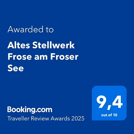 Altes Stellwerk Am Froser Frose